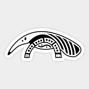 primitive anteater Sticker